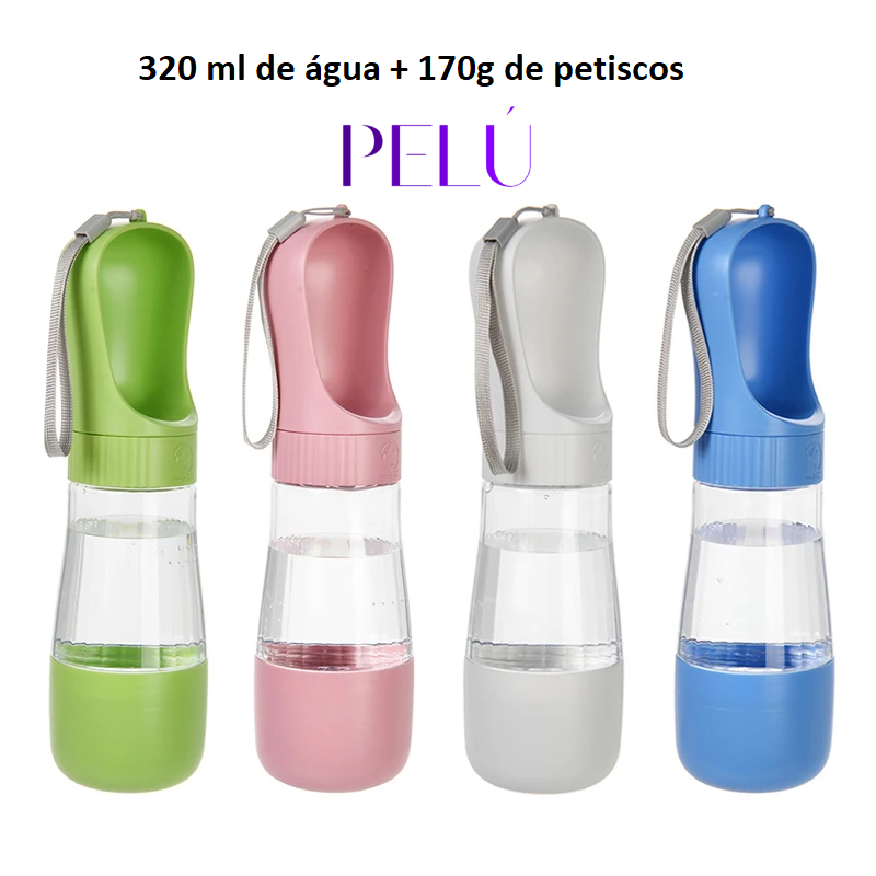 320 Ml de água + 120g de comida 