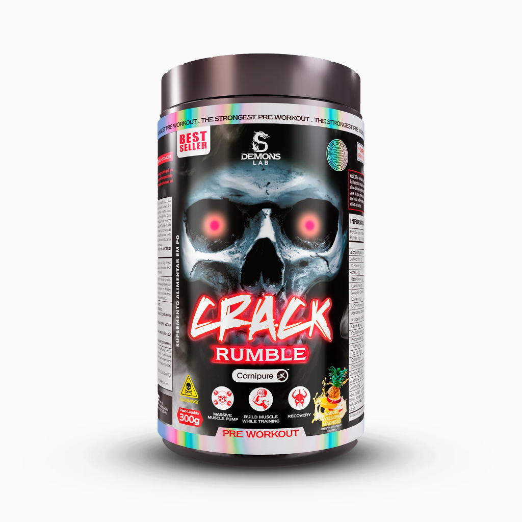 Pré Treino - Crack Rumble - Demons Lab