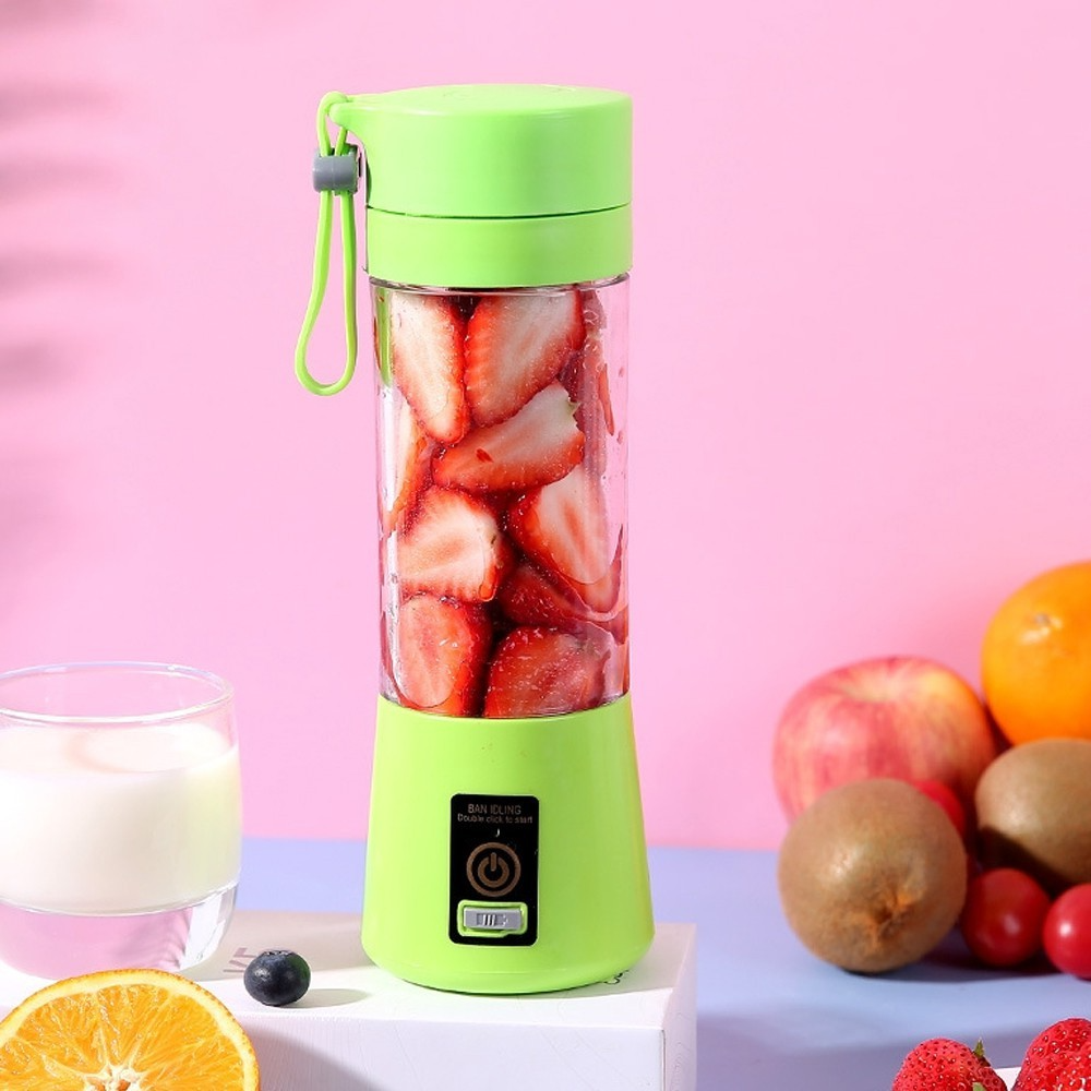 Mini Liquidificador Portátil Shake Take Juice Cup 4 Lâminas Recarregável | Shopee Brasil