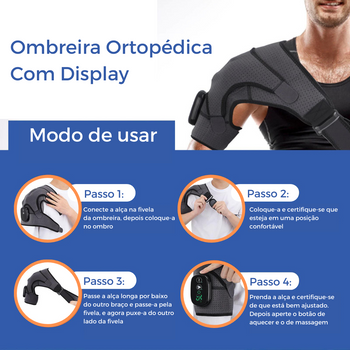 Como usar a ombreira ortopedica
