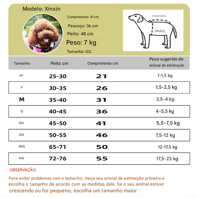 Capa de chuva com capuz The Dog Face