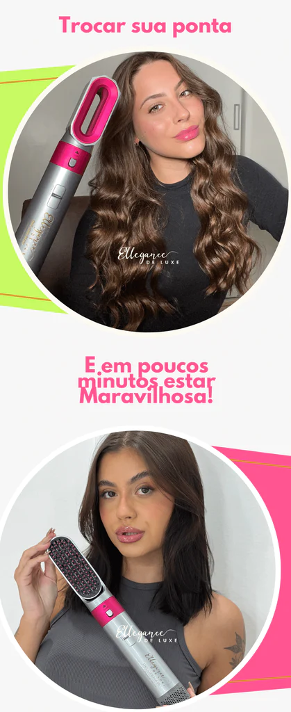 escova 5 em 1 deluxe hair original ellegance de luxe - dyson