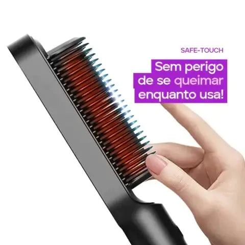 escova alisadora escova secadora alisar cabelo