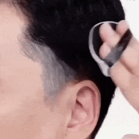 po para disfarcar calvicie feminina, po de queratina para disfarcar a calvicie, po para disfarcar cabelo branco, maquiagem capilar, po para cabelo volume