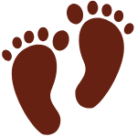 👣