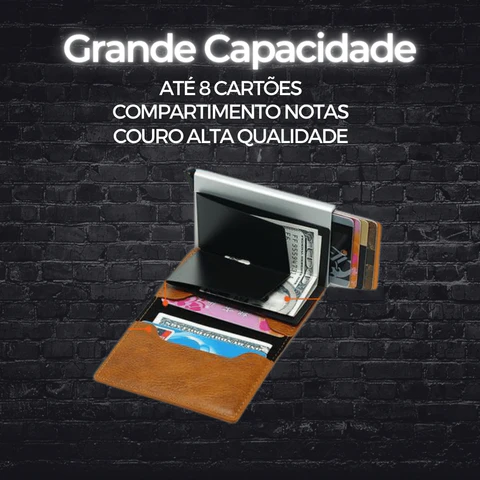 carteira rfid alta capacidade
