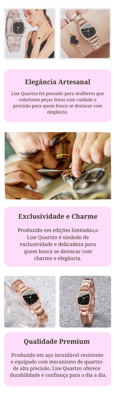 Relógio Quartzo feminino