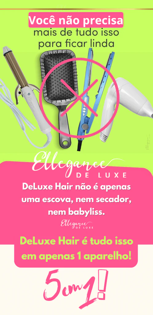 escova 5 em 1 deluxe hair original ellegance de luxe - dyson