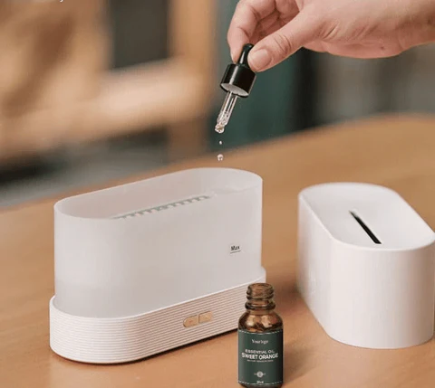 Difusor e Umidificador de ar com chamas