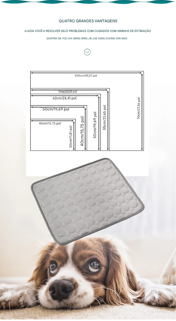 Pet cooling pad para cães BeiYu Pet - imagem 4