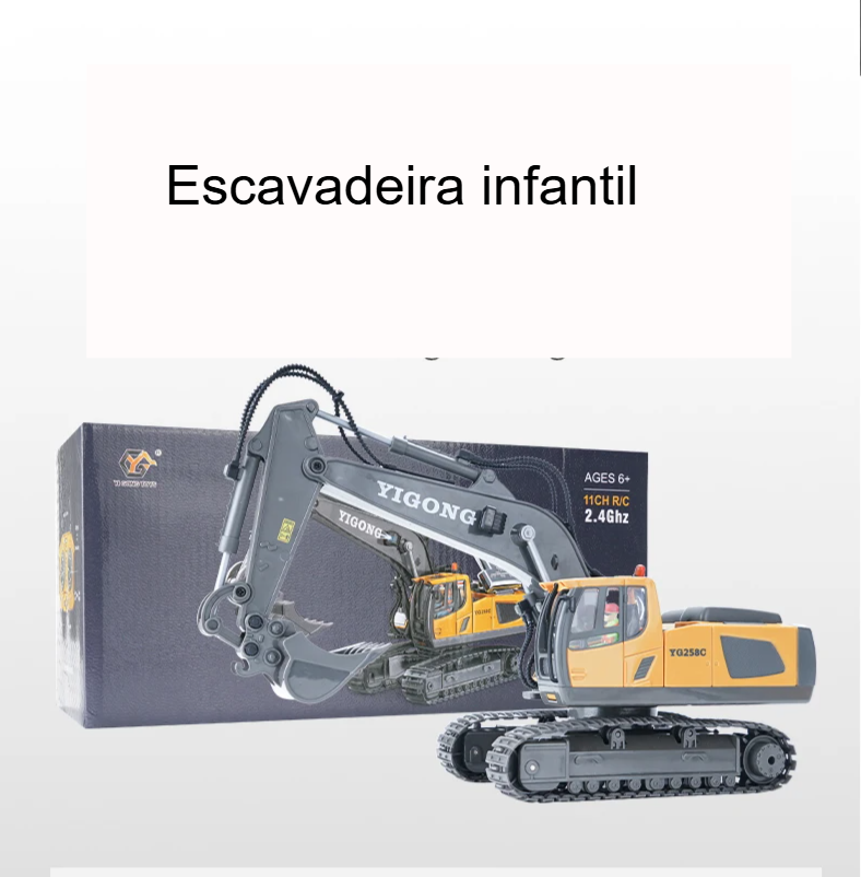 escavadeira infantil 