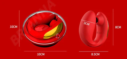 Vibrador e Sugador Flex - Frete Grátis