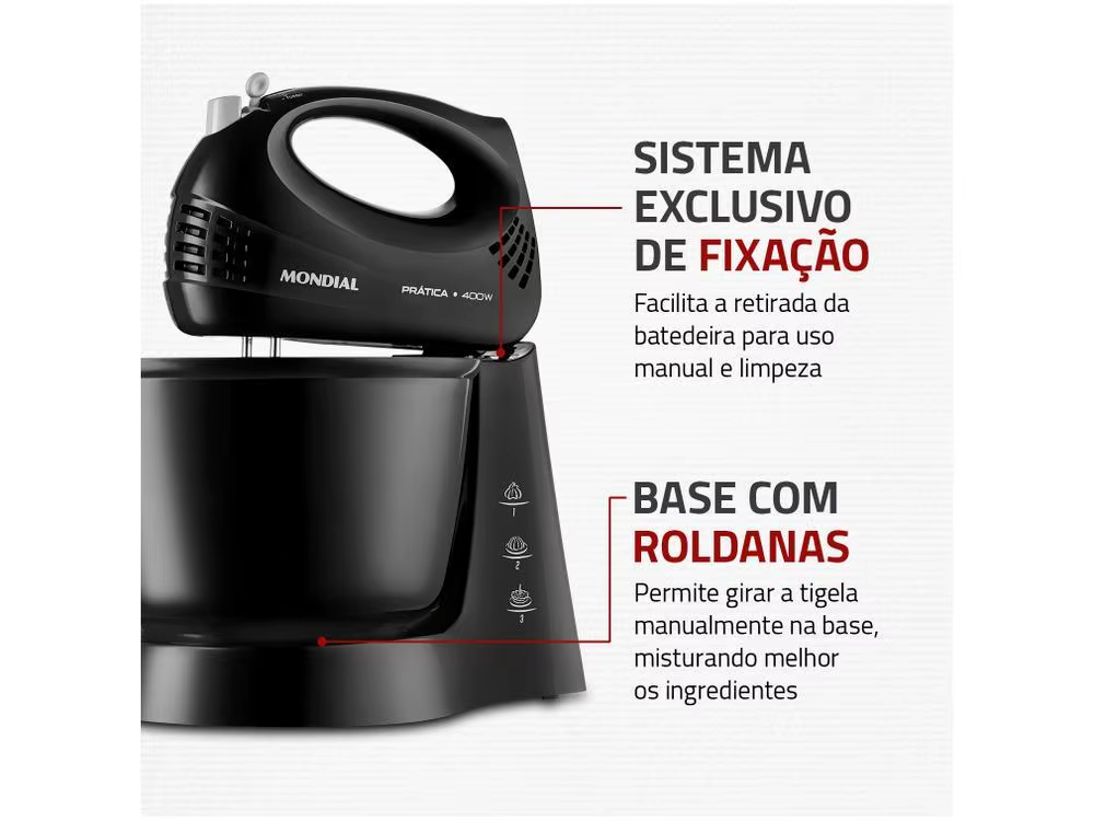 batedeira cozinha massas bolo creme facil rapido