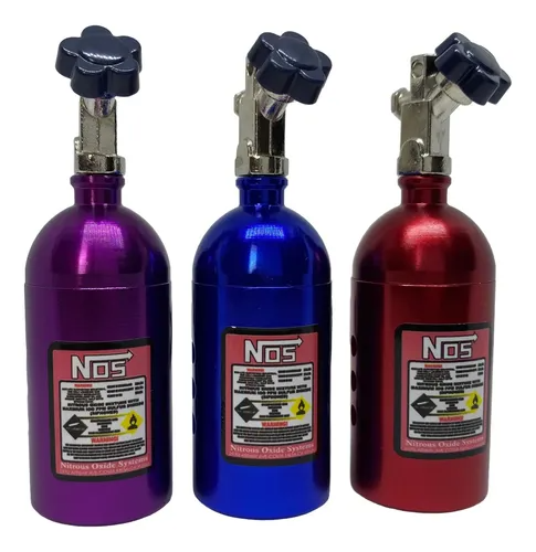 Aromatizante Cheirinho Nitro Nos Azul Em Alumínio Carro