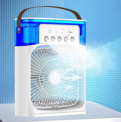 Ventilador Portátil com Umidificador de Ar