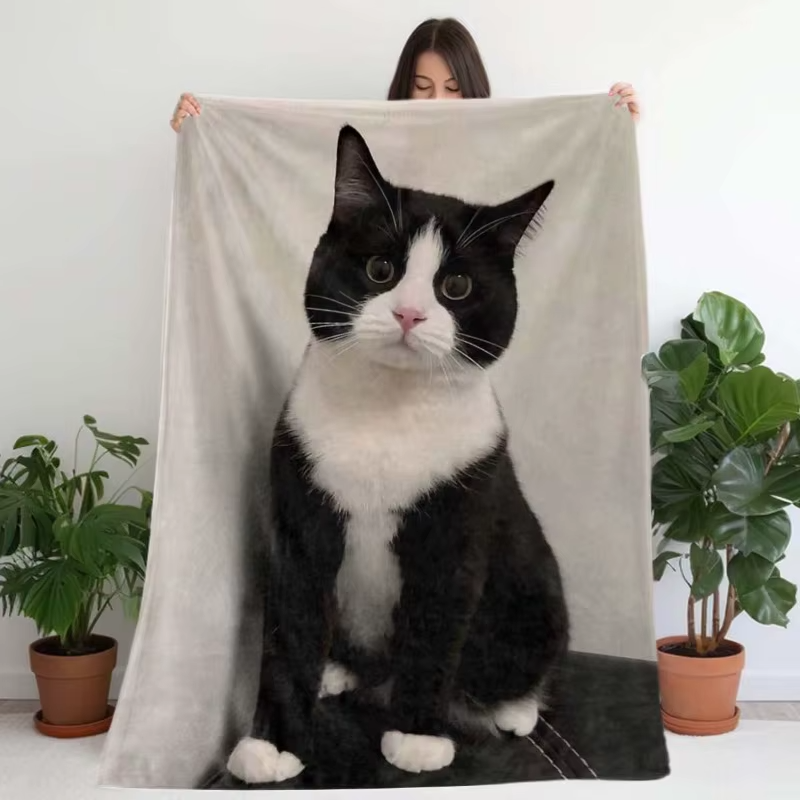 Cobertor personalizado com seu amiguinho peludo, e muito mais você encontra aqui! Conforto e qualidade para você e seu pet. Frete Gratis - Elite Comerce