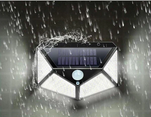 Luminária de Led Solar com Detector de Movimentos