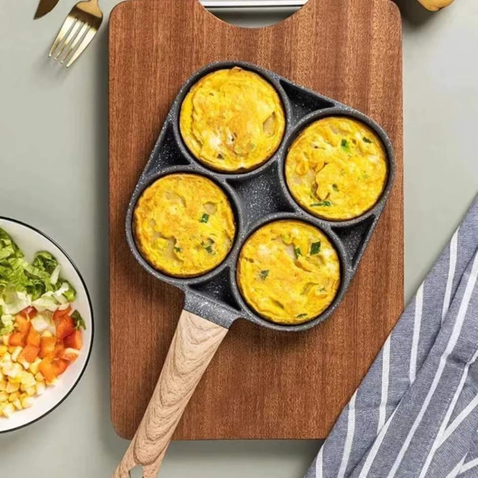 panela multi cavidades cozinha ovos panquecas familia