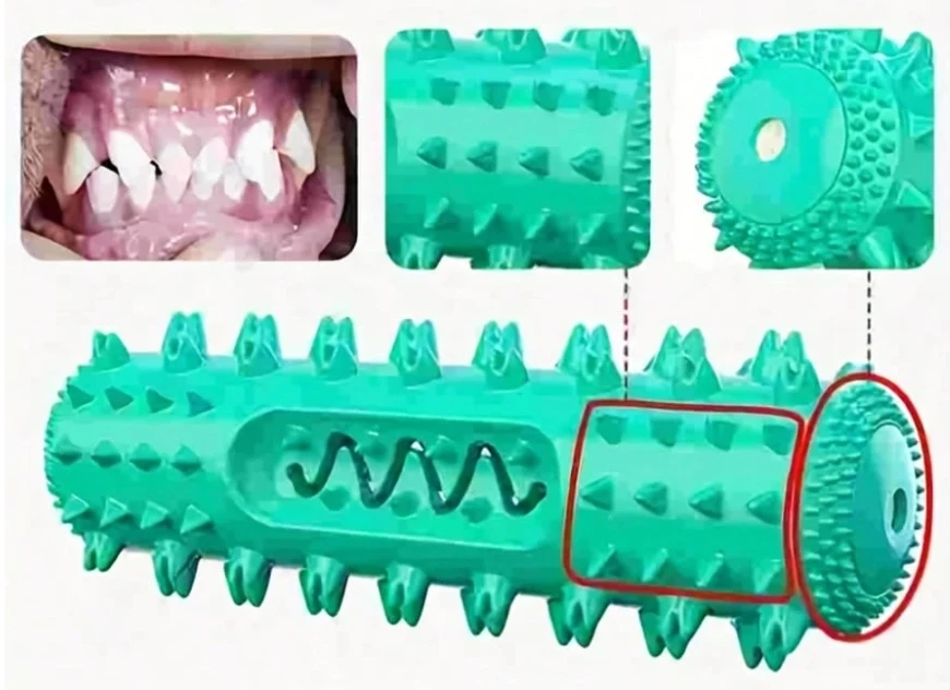 Este brinquedo para mastigar é feito especificamente para promover a higiene oral do seu amiguinho peludo. Estimula, entrete e diverte. Frete Grátis