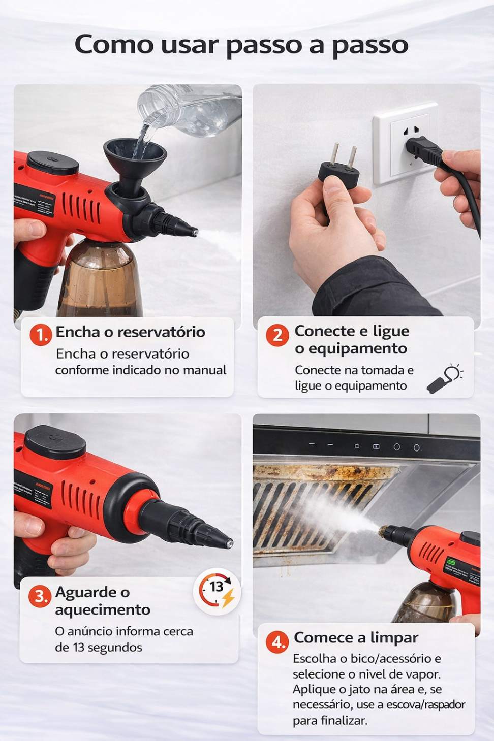 Onde usar: cozinha, banheiro, janelas e rejunte