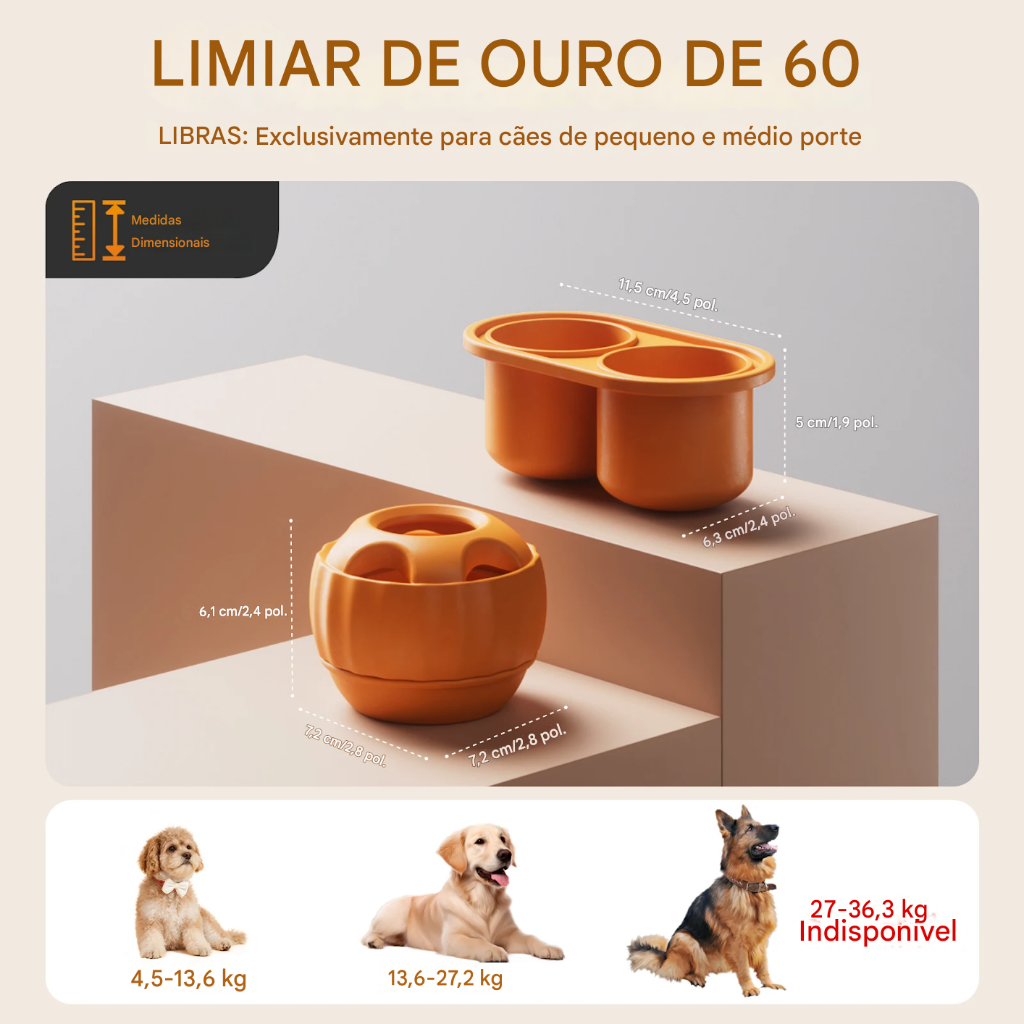 Brinquedo para c&atilde;es tipo bola reche&aacute;vel e congel&aacute;vel - detalhe