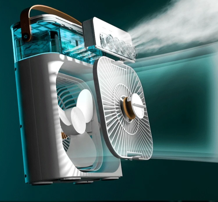 Ventilador de Mesa Portátil WindFlow