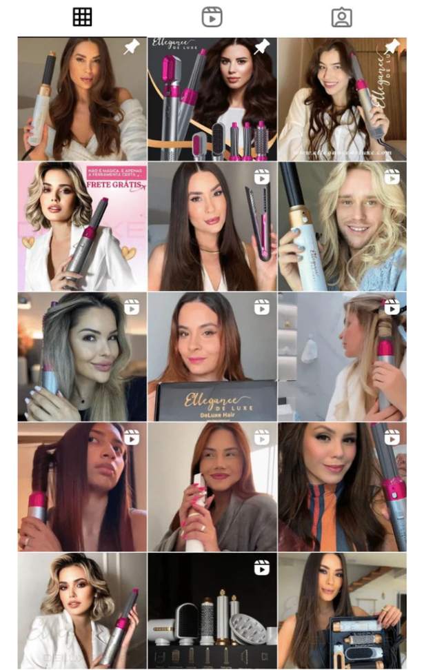 deluxe hair , escova 5 em 1 , escova para cabelo , escova secadora , babyliss