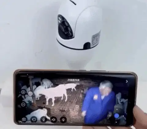 Câmera de Segurança Full HD Inteligente Com Conexão WI-FI