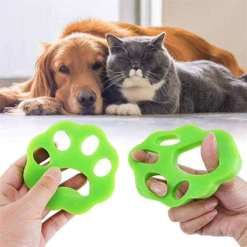 Removedor de Pelos Máquina de Lavar Gato Cachorro Reutilizável 2 Peças - Mega Lojinha