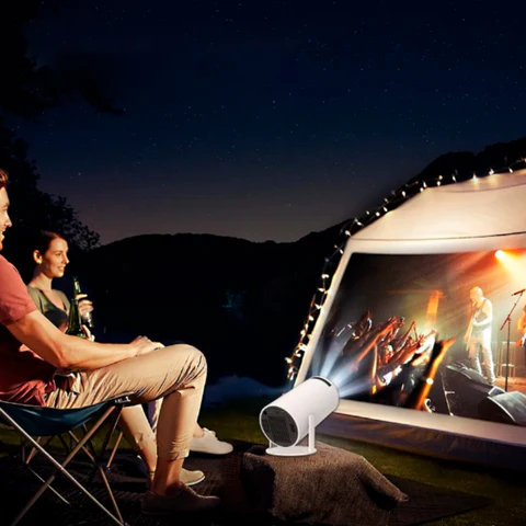 Conectividade do Projetor CineMax 4k