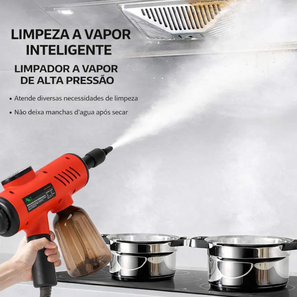 Benefícios do limpador a vapor