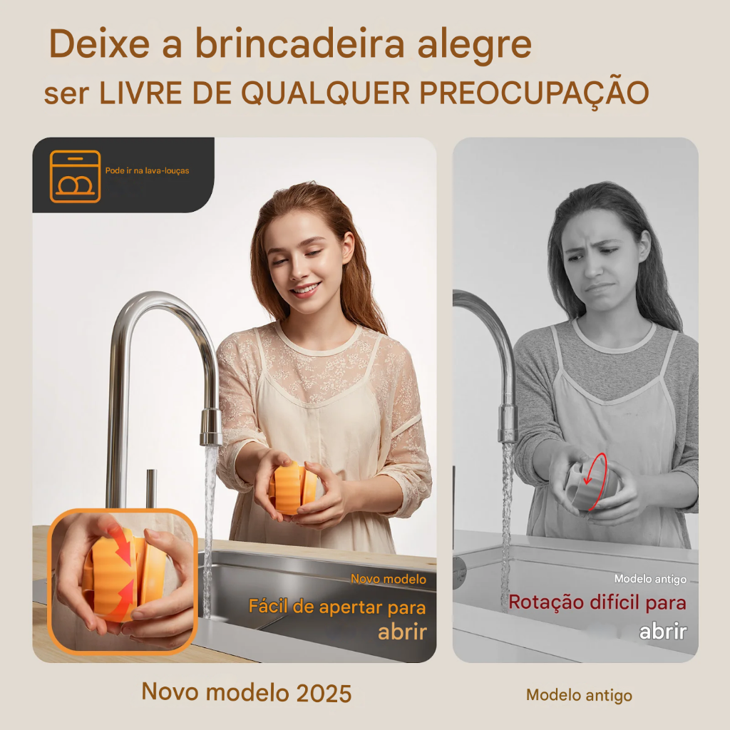 Brinquedo interativo para c&atilde;es para t&eacute;dio - enriquecimento com comida