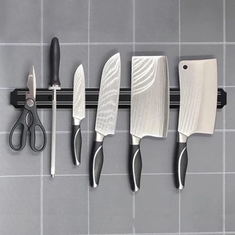 Barra Magnética Para Facas e Utensílios de Cozinha