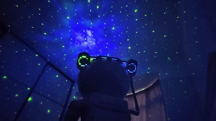 Projetor Astronauta para decoração