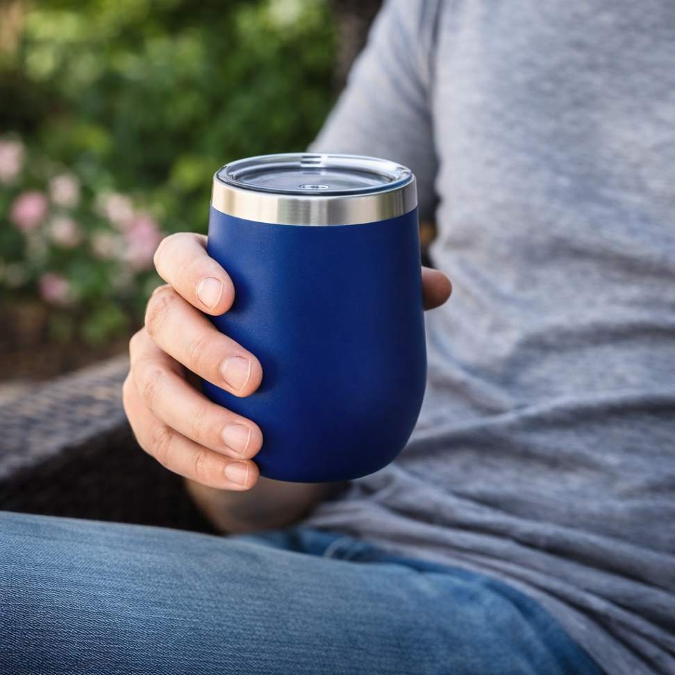 copo inox termico parede dupla isolamento bebida quente fria