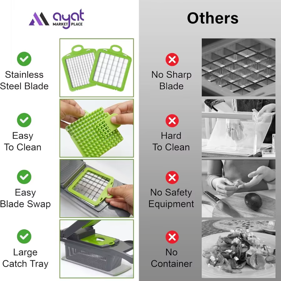 cortador de cebola com recipiente cozinha