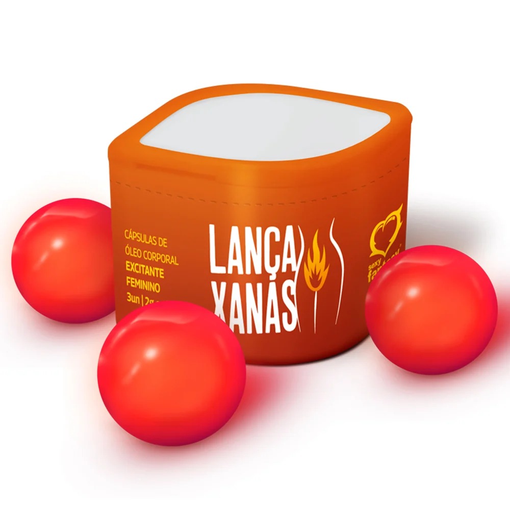 Bolinha Lança Xanas - Excitante Feminino (001333)