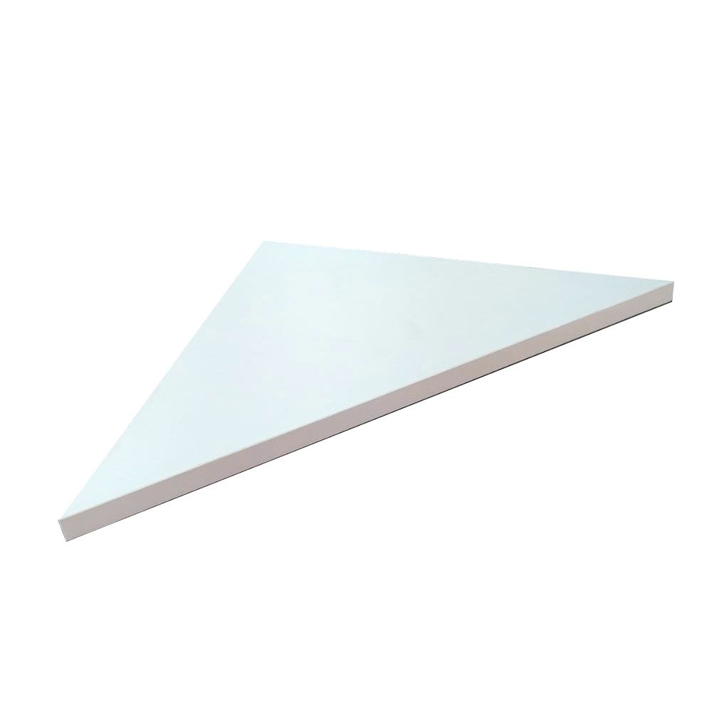 Prateleira de Canto 42x30 cm Branco Em Mdf (44353)
