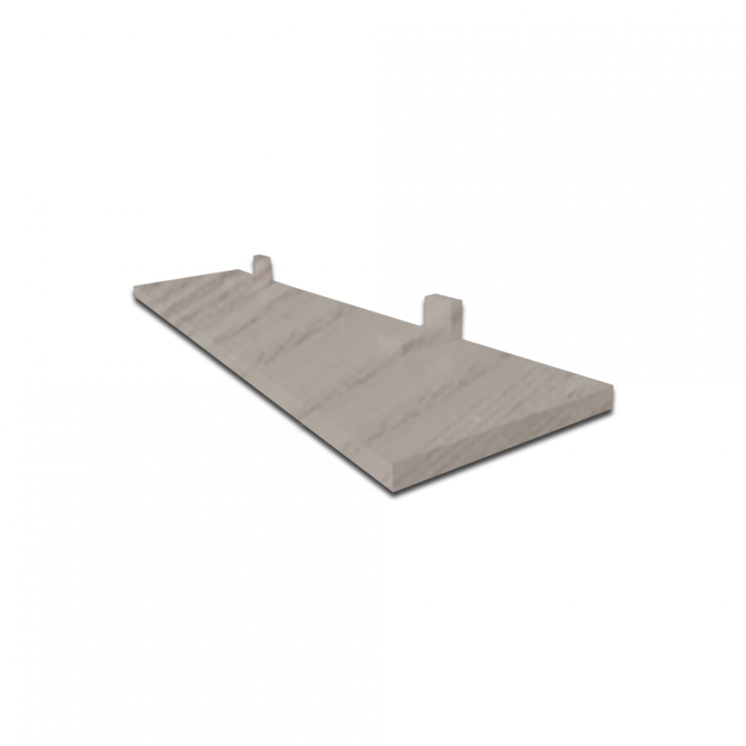 Prateleira Simples 30x15 cm Com Suporte Em Mdf Madeirado (62279)