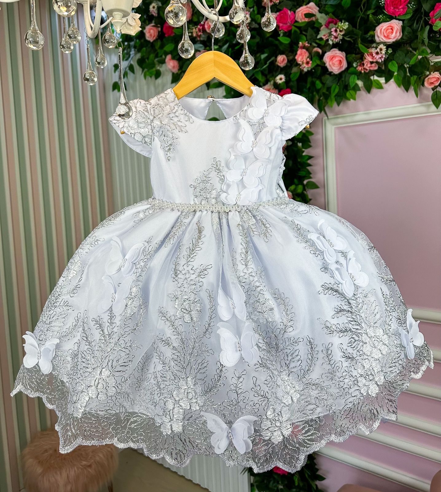 Vestido Marie Jardim Encantado Renda Branco (VESTMRIEJARDMENCTDBR)