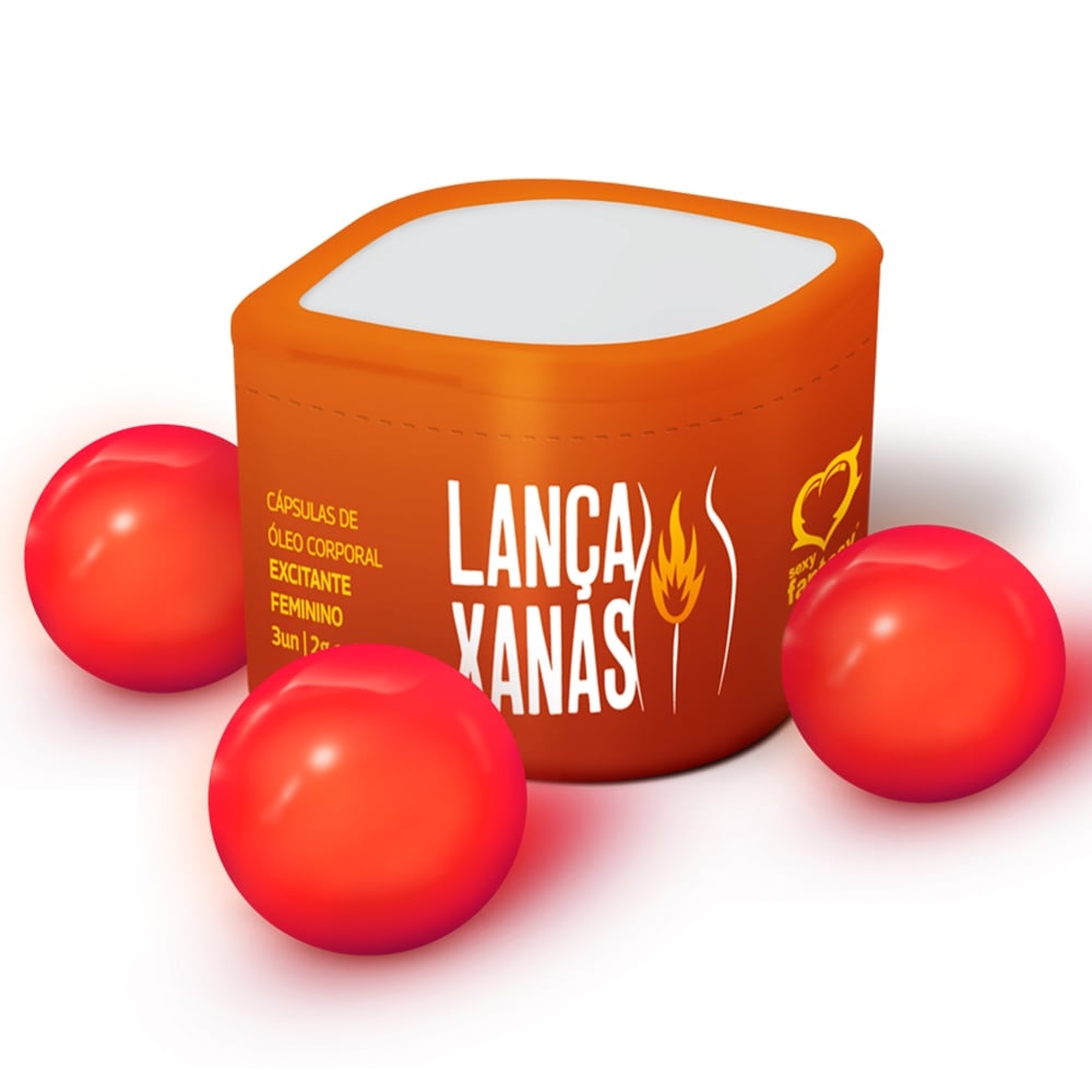 Bolinha LANÇA XANAS - EXCITANTE FEMININO COM 3 UN (001333)