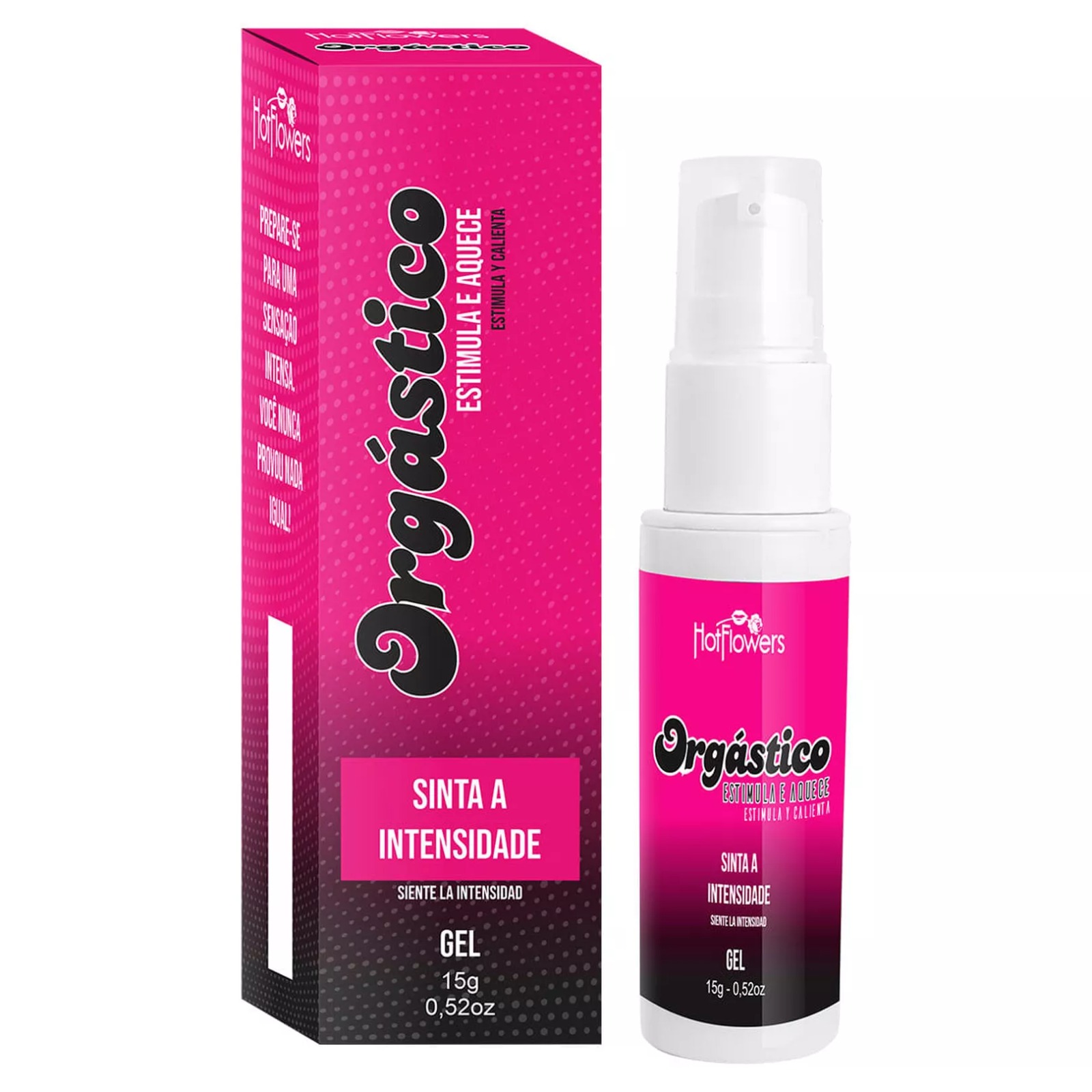 Excitante Feminino Orgastico - HOT FLOWERS (00718)