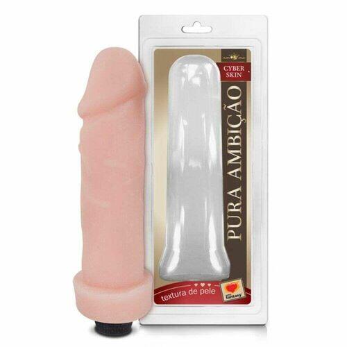 Prótese Cyber Skin com Vibrador 20cm x 5cm (00821)