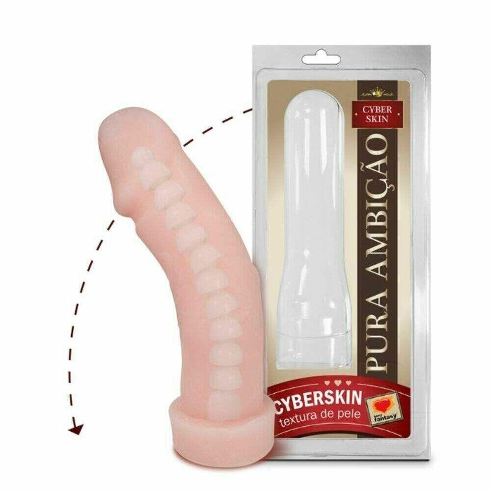 Prótese em Cyber Skin e Vertebrada 17 cm x 4,5 cm (00563)