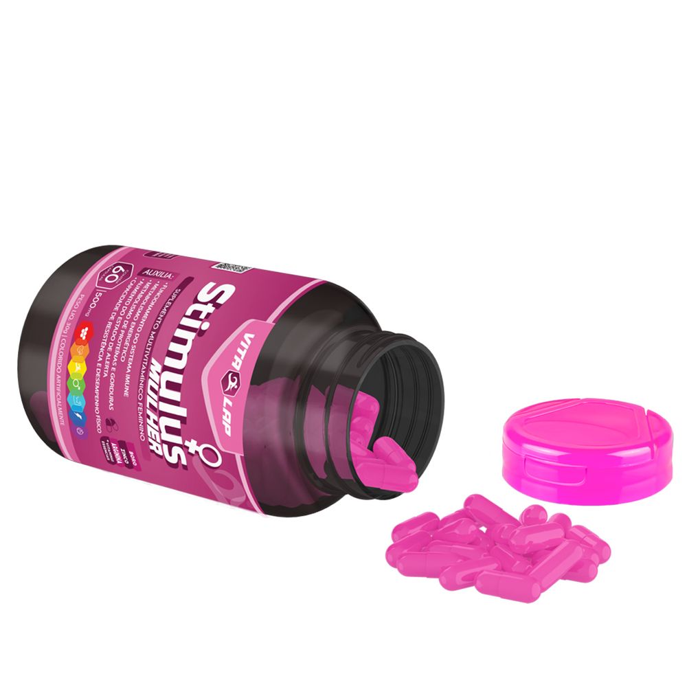 Stimulus Mulher Suplemento Multivitamínico Feminino - 60 cápsulas - La Pimienta (001484)