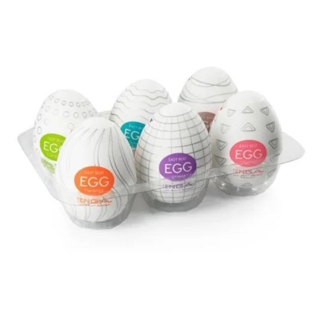 Caixa 6 Masturbador Egg (D037)