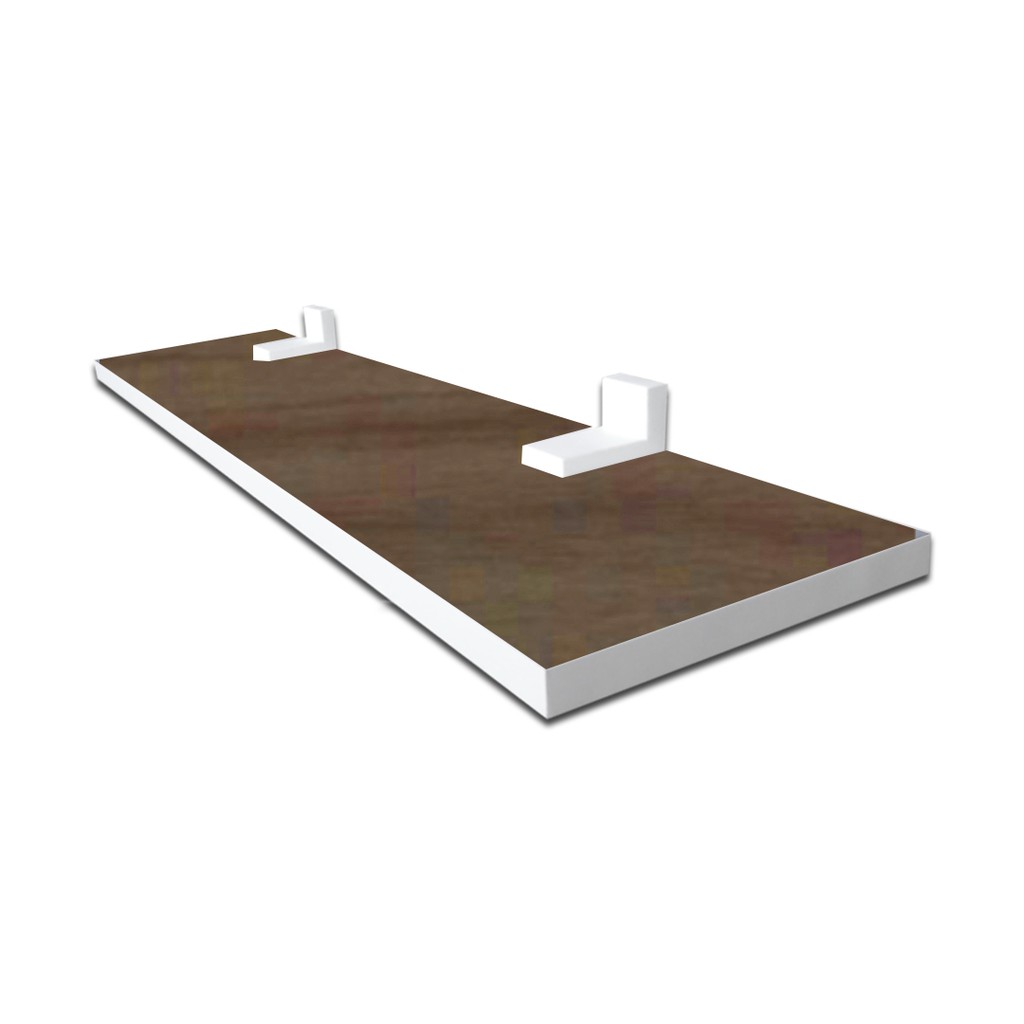 Prateleira Linha-Furta cor Com Borda De Pvc Branco 35x20 cm (27312)