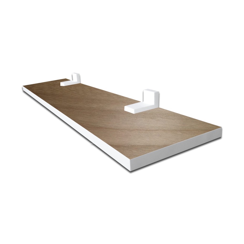 Prateleira Linha-Furta cor Com Borda De Pvc Branco 25x15 cm (26308)