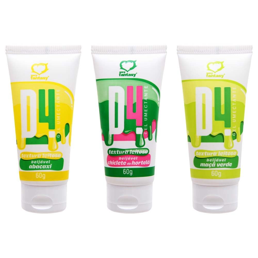 D4 Gel Textura Leitosa Beijável 60G Sexy Fantasy (001542)