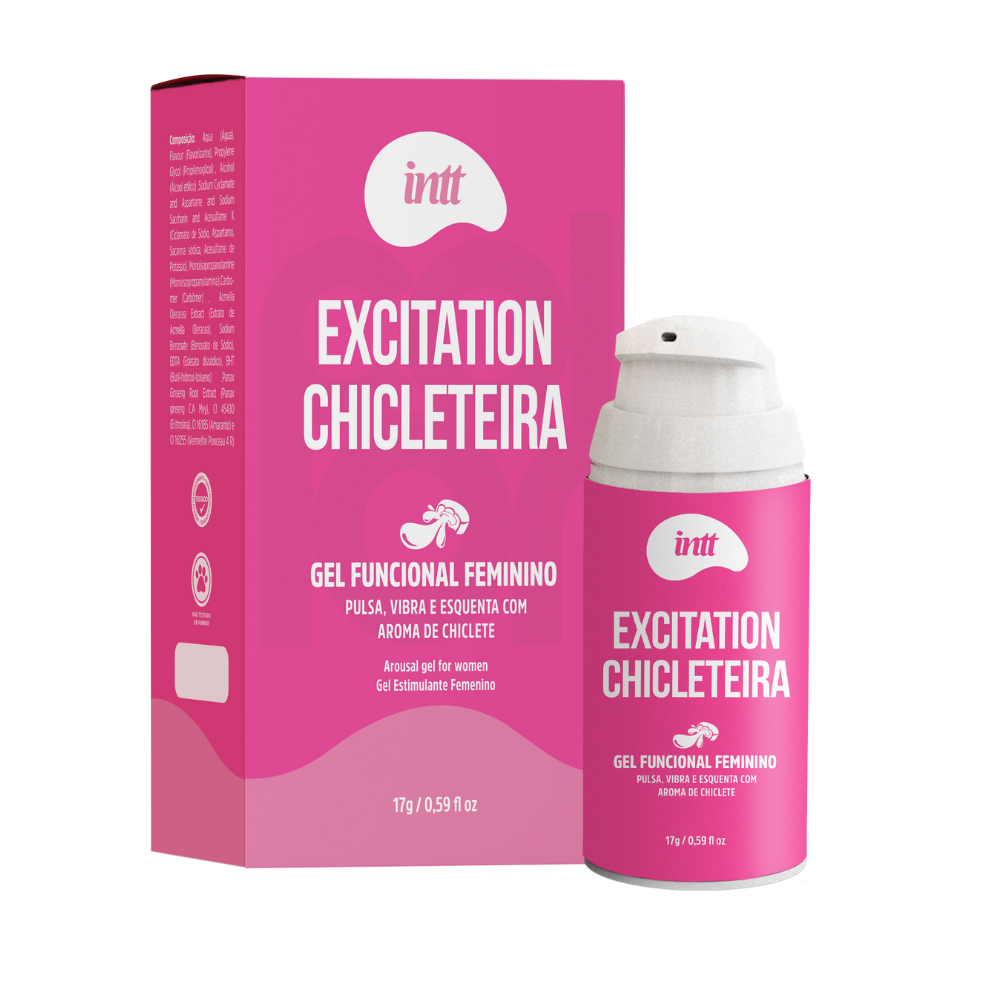 Excitation Chicleteira Excitante Feminino INTT 17 ml (001545)